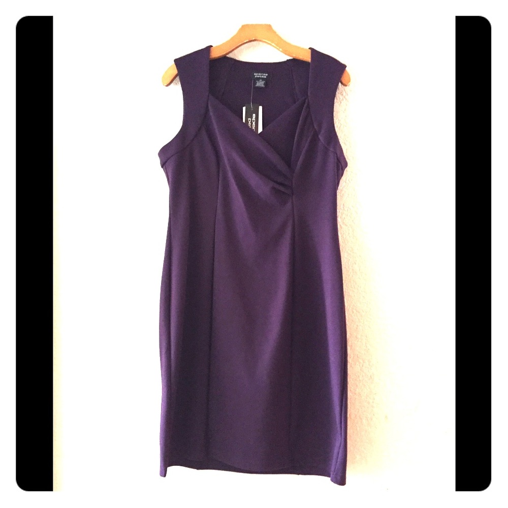Spense Petite Purple Dress